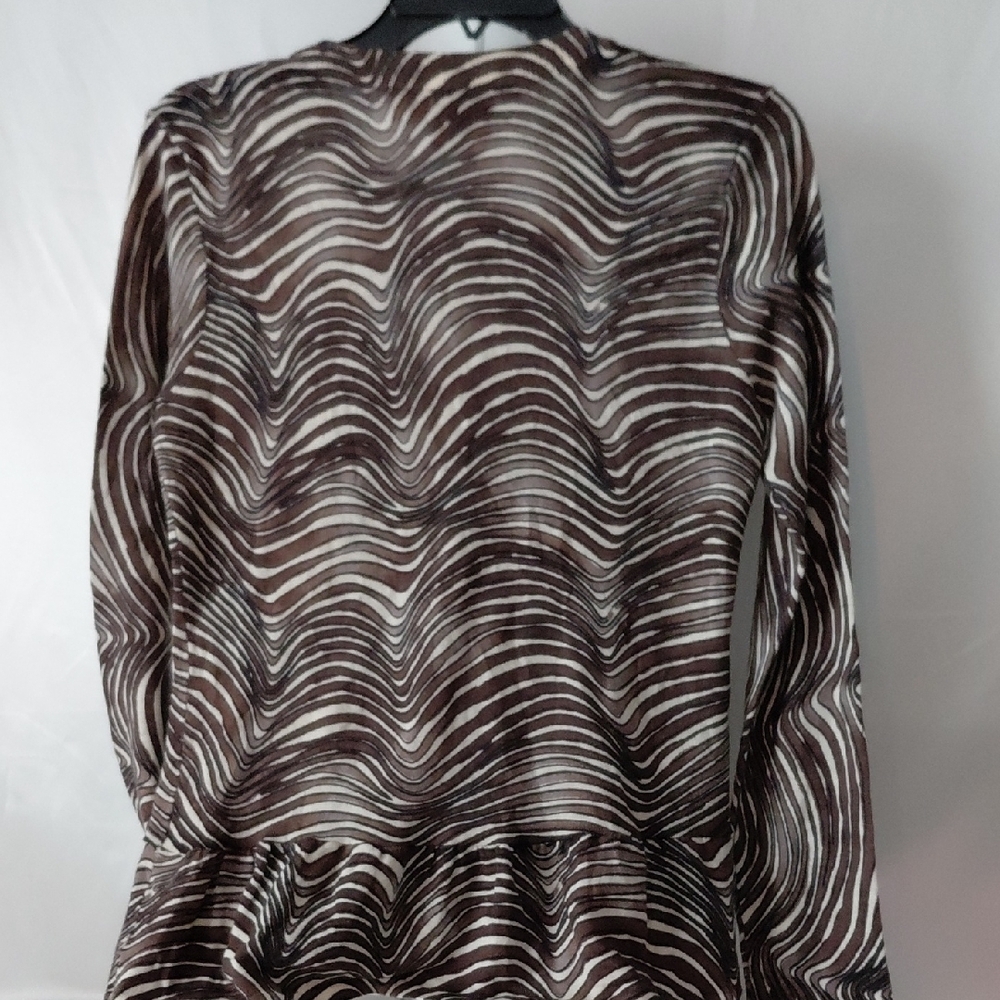 Tory Burch Wave Pattern Button Down Shirt - image 6